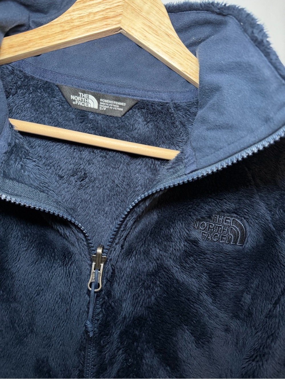 The North Face Deep Navy Plush Full-Zip Fleece Jacket - Picture 3 of 5